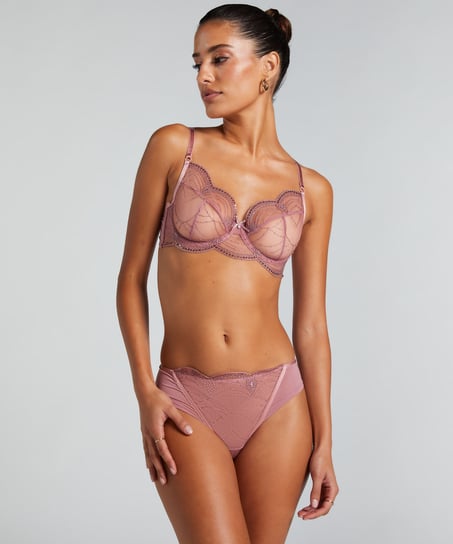 Slip brésilien Ruby - Rose