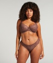Slip brésilien Daisy - Marron
