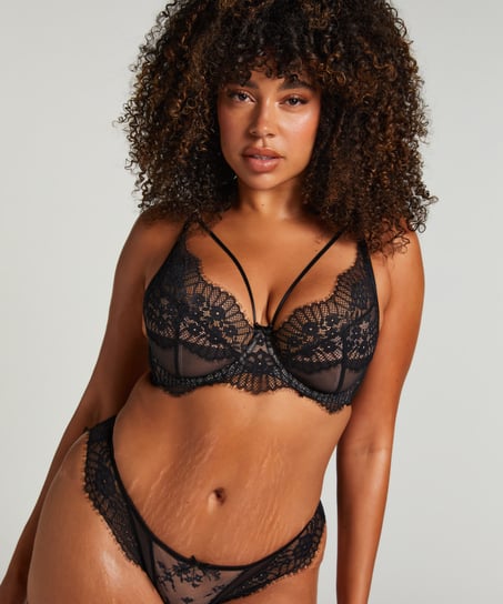Soutien-gorge à armatures non-préformé Daphne - Noir