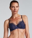 Soutien-gorge rembourré à armatures Pearlene - Bleu