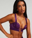 Soutien-gorge à armatures préformé longline Elsa - Violet