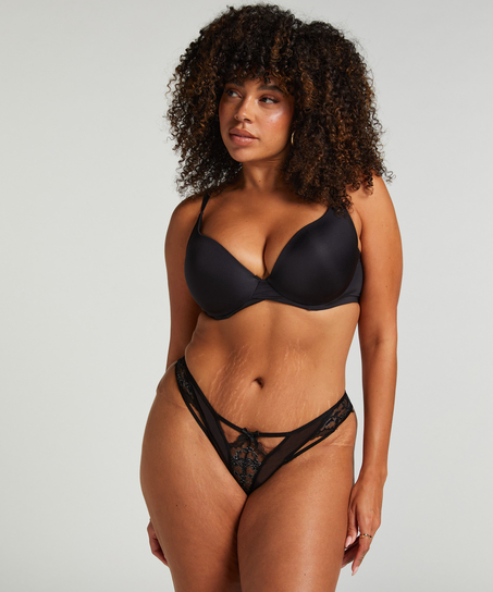 Slip brésilien Izara - Noir