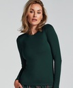 Haut de pyjama à manches longues - Vert