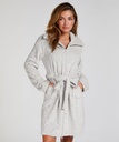 Peignoir Zip Fleece - Gris
