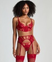 Porte-jarretelles Billie - Rouge