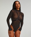 Private ensemble de harnais de body set - Noir