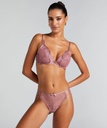 Slip brésilien Belle - Rose