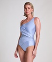 Maillot de bain Shaping Shell Mesh - Bleu