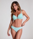 Slip brésilien iInvisible Lace Back - Bleu