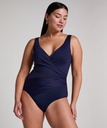 Maillot de bain Shaping Shell Mesh - Bleu
