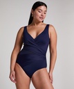 Maillot de bain Shaping Shell Mesh - Bleu