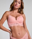 Soutien-gorge préformé sans armatures longline Shiloh - Rose