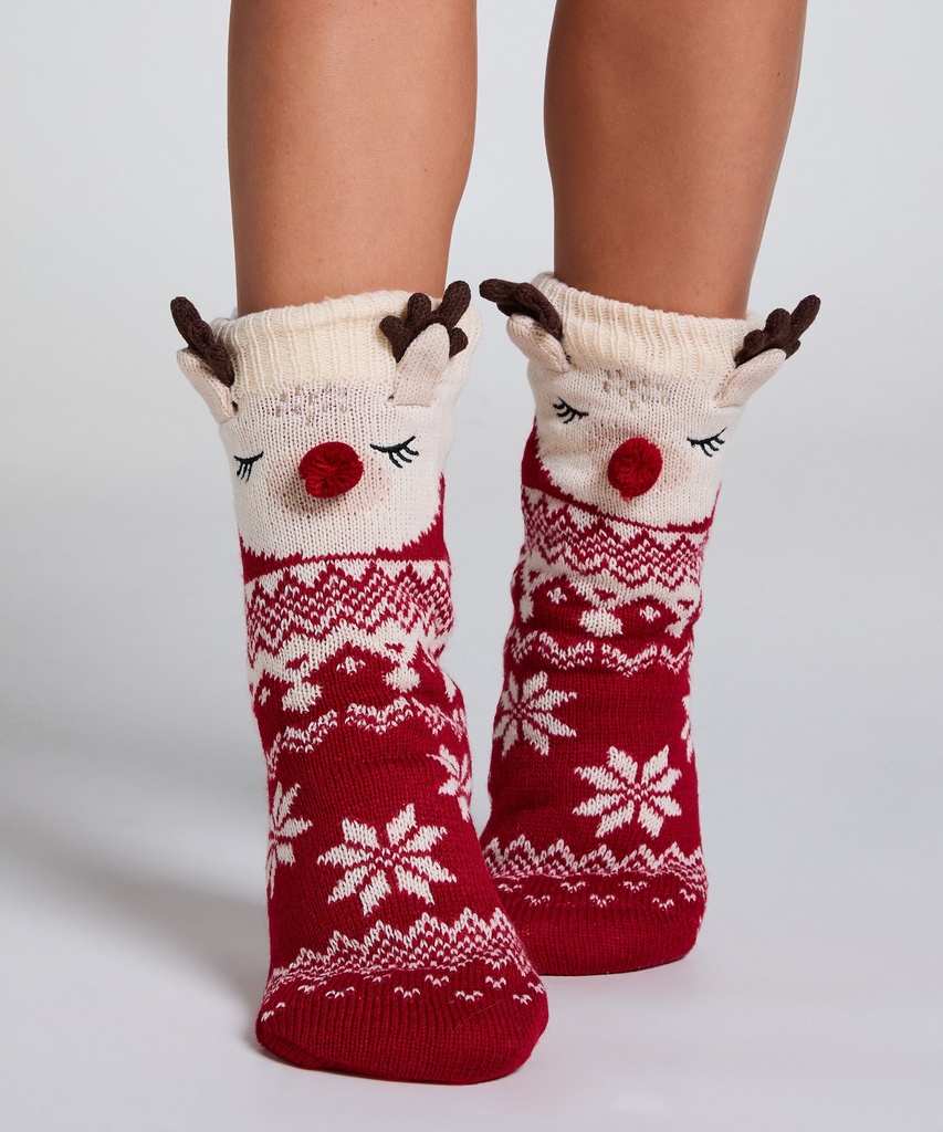 Boot Socks - Red