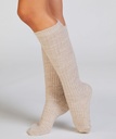 1 paire de chaussettes tricotées - Beige