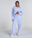 Pantalon de pyjama en Coton - Bleu