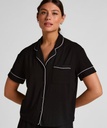 Veste à manches courtes en jersey Essential - Noir