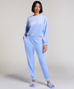 Pantalon de jogging Velours - Bleu