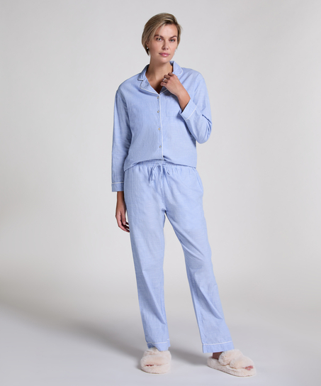 Petite Pantalon de pyjama en Coton - Bleu