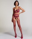 Private Collants ouverts - Rouge