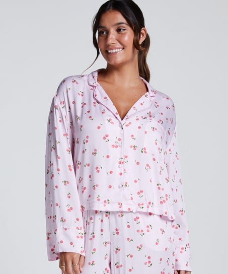 Veste à manches longues Satin - Rose