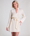 Kimono Satin - Blanc