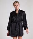 Kimono Satin - Noir