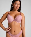 Soutien-gorge à armatures préformé push-up Marine - Rose