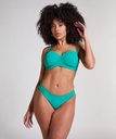 Slip de Bikini Rio Scallop - Vert