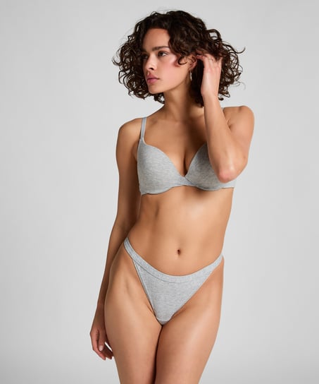 String en coton - Gris