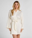 Kimono de Mariée en Satin - Blanc