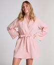 Robe courte en mousseline - Rose