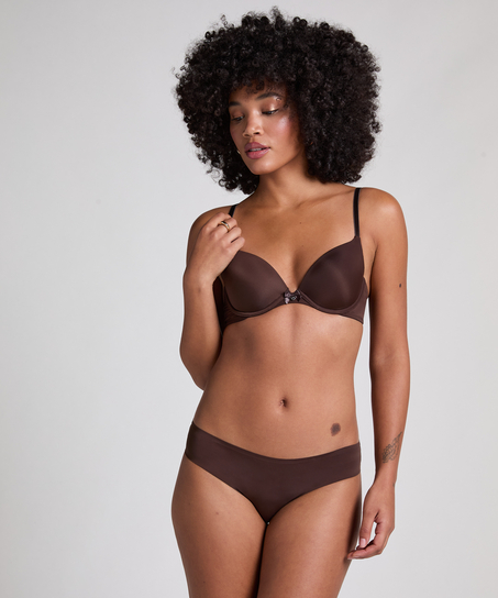 Slip brésilien Invisible - Marron