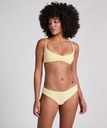 Culotte brésilienne Pointelle - Jaune