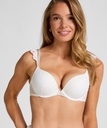 Soutien-gorge à armatures maximiseur préformé Posie - Blanc