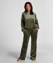 Pantalon de pyjama velours - Vert