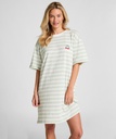 Round Neck Nightshirt - Green
