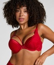 Soutien-gorge à armatures maximiseur préformé Whitney - Rouge