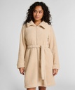 Robe de chambre en polaire à fermeture éclair - Blanc