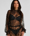 Haut de pyjama Cecilia - Noir