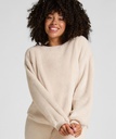 Top à manches longues Fluffy Fleece - Beige