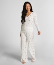 Pantalon de pyjama Pointelle - Blanc