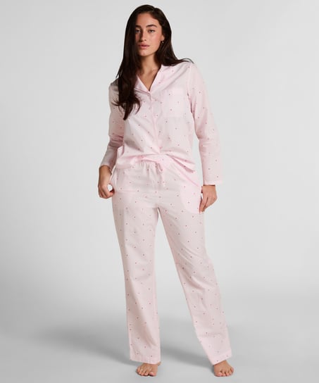 Pyjama en jersey de coton - Blanc