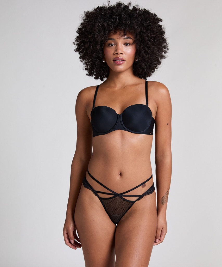 Culotte brésilienne Joy Fancy Mini - Noir