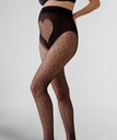 Collants de maternité 15 Deniers à Pois - Noir