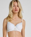 Soutien-gorge à armatures rembourré Peonie - Blanc