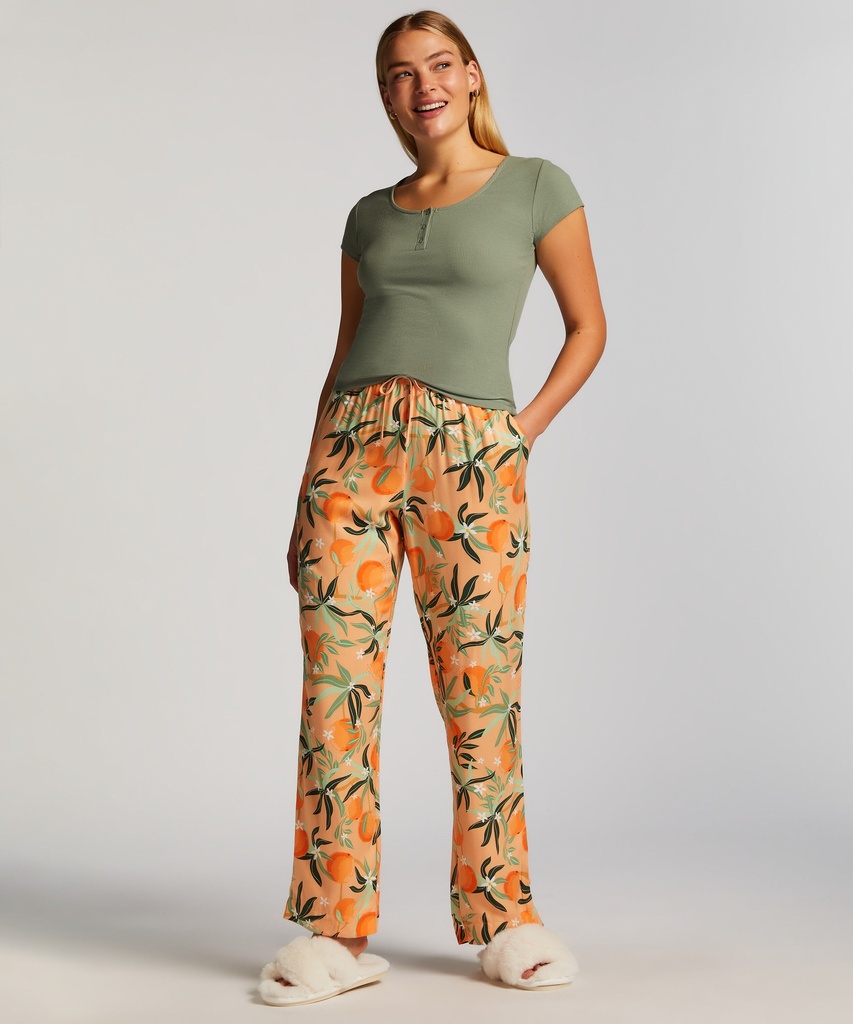 Pantalon de pyjama Woven - Rose