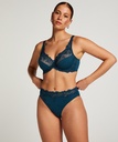Slip taille haute Diva - Bleu