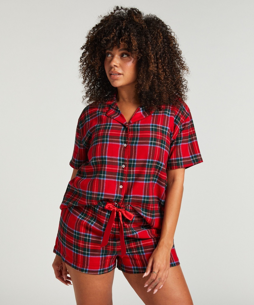 Pyjama set Twill - Rouge