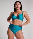 Bas de bikini galbant aqua - Bleu