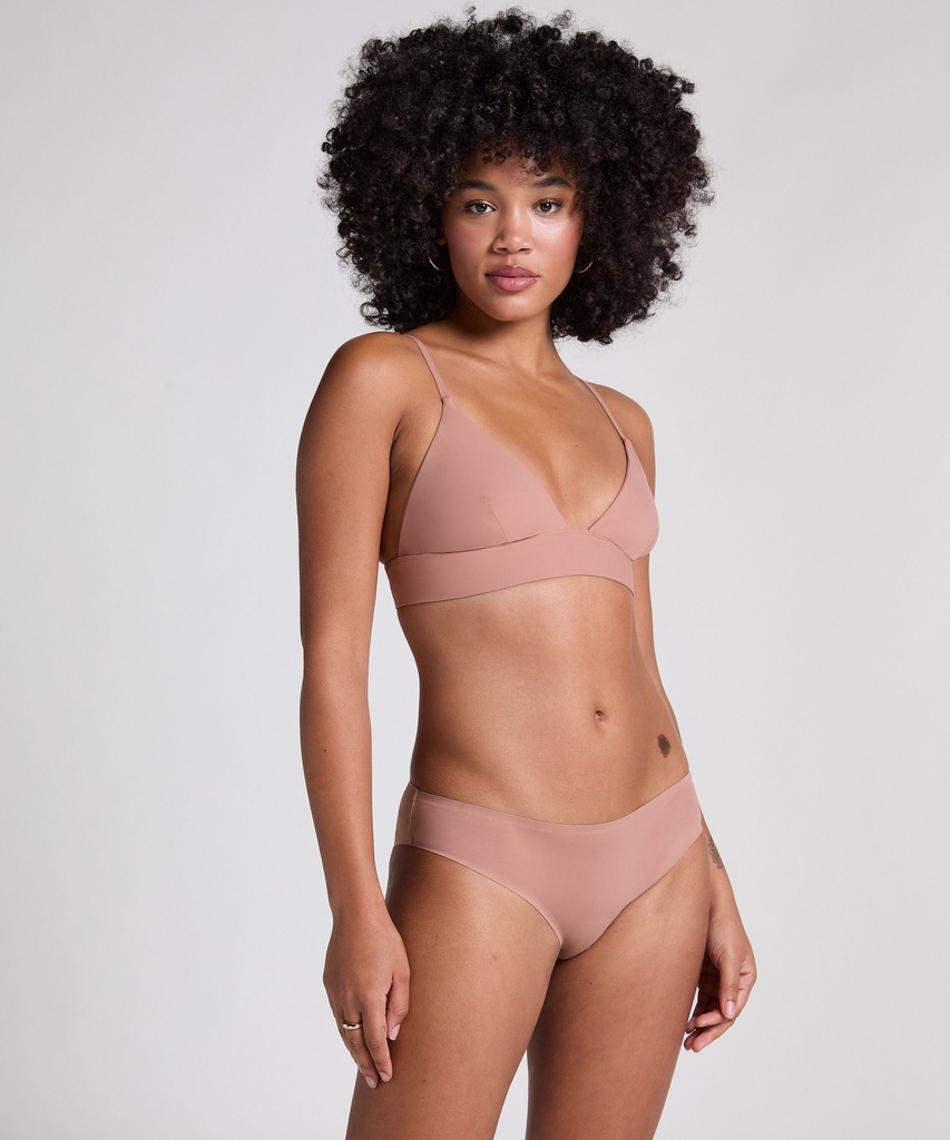 Slip brésilien Invisible - Marron